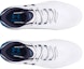 Shop Under Armour HOVR Drive Fade Spikeless Golf Wide 'Putih Midnight Navy' 3027085-100