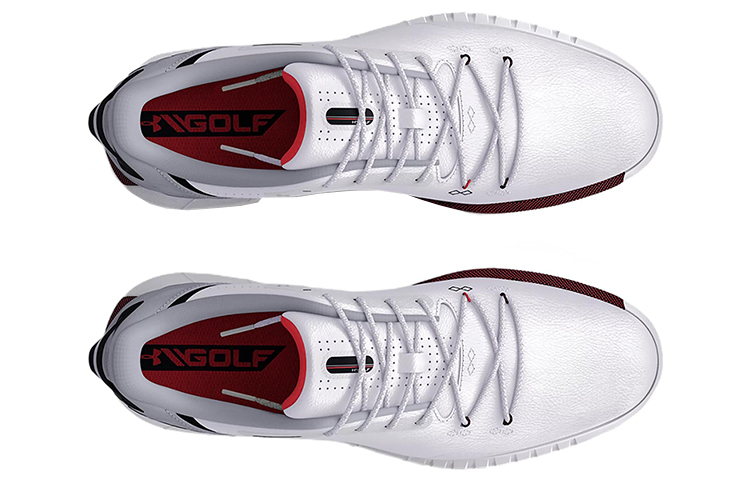 UA HOVR Drive Spikeless Golf 'White Mod Grey' 圖 4