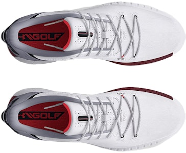 언더아머 호버 드라이브 스파이크리스 와이드 '화이트 모드 그레이' 3025079-100 Shop 언더아머 호버 드라이브 스파이크리스 와이드 '화이트 모드 그레이' 3025079-100