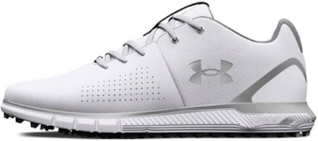 Under Armour HOVR Fade 2 Spikeless Golf 2E Wide 'White Metallic Silver' 3026404-100 Under Armour HOVR Fade 2 Spikeless Golf 2E Wide 'White Metallic Silver' 3026404-100
