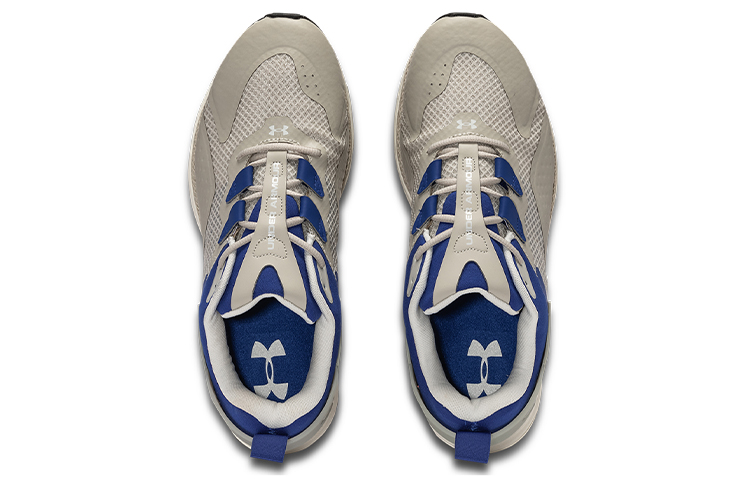 Shop Under Armour HOVR Flux Movement 'Khaki Base Royal' Sepatu Pria 3025354-200