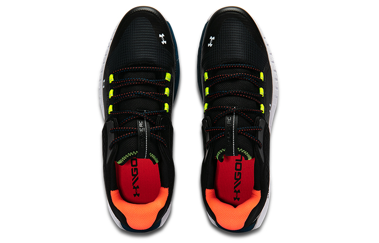 Shop 安德瑪 HOVR Forge RC 無釘高爾夫鞋 '黑光子藍' 3024366-001