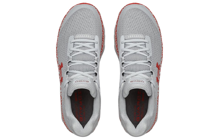 Lookbook 安德玛 HOVR Guardian 2 '灰红配色' 球鞋 3022588-100