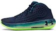 Buy Under Armour HOVR Havoc 2 ''Navy Lime'' Herren Basketballschuhe Blau Grün 3022050-401