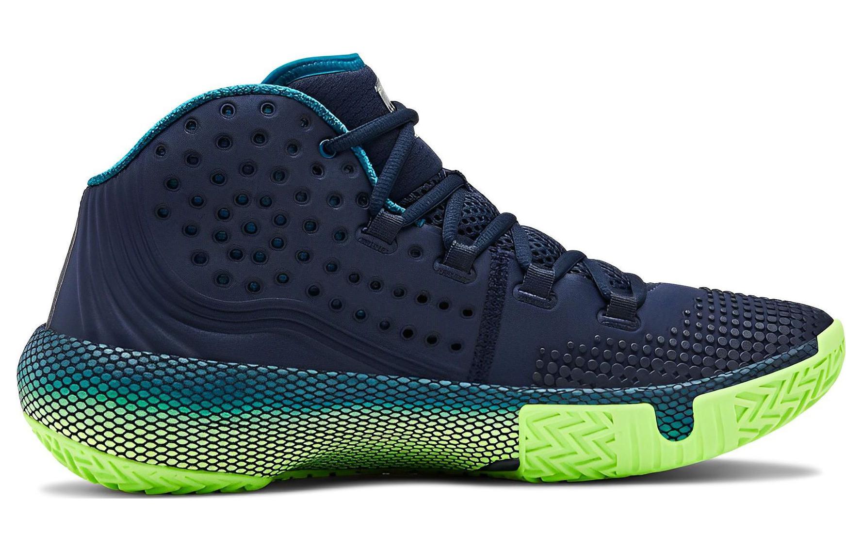 Order Under Armour HOVR Havoc 2 ''Navy Lime'' Herren Basketballschuhe Blau Grün 3022050-401