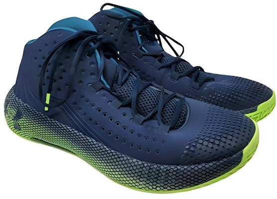 Under Armour HOVR Havoc 2 'Azul Marino Lima' 3022050-401 Shop Under Armour HOVR Havoc 2 'Azul Marino Lima' 3022050-401