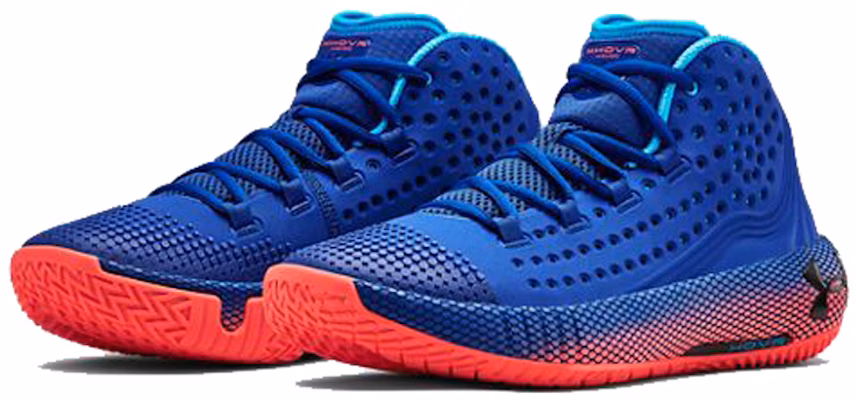 Under Armour HOVR Havoc 2 '皇家卡普里'篮球鞋 3022050-400 Lookbook Under Armour HOVR Havoc 2 '皇家卡普里'篮球鞋 3022050-400