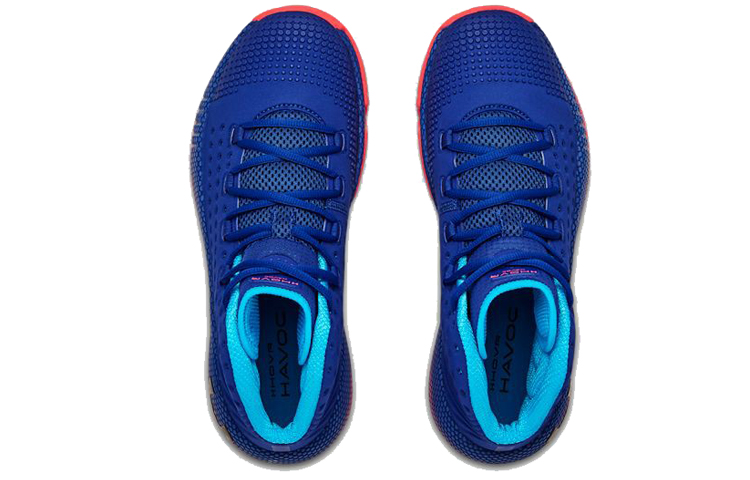 Shop Under Armour HOVR Havoc 2 'Royal Capri' Lelaki/Wanita Sneakers 3022050-400