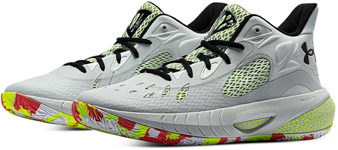 安德玛 Hovr Havoc 3 中帮 灰色 '灰绿' 3023088-104 Lookbook 安德玛 Hovr Havoc 3 中帮 灰色 '灰绿' 3023088-104