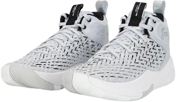 Lookbook Under Armour HOVR Havoc 4 Clone Mm 防滑耐磨 中筒 籃球鞋 灰色