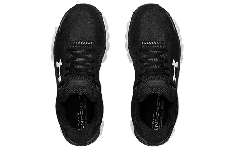 Shop UAホバー インフィニット2 4E ワイド 黒白 3023846-001