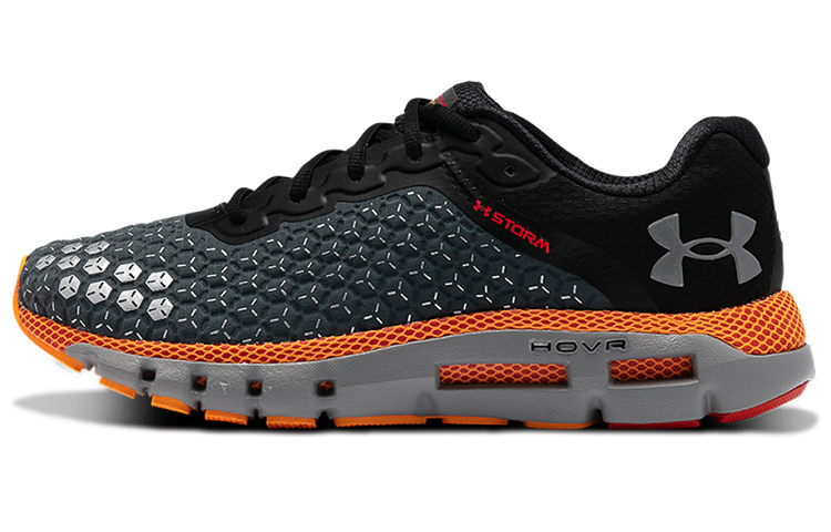 UA HOVR Infinite 2 Storm 'Pitch Grey Lunar Orange'