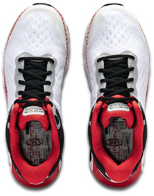 安德瑪 Hovr Infinite 3 25th CN 運動 減震防滑透氣耐磨 低幫 跑步鞋 男款 白黑紅 Shop 安德瑪 Hovr Infinite 3 25th CN 運動 減震防滑透氣耐磨 低幫 跑步鞋 男款 白黑紅