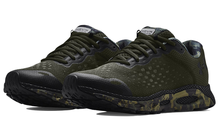 Lookbook Under Armour HOVR Infinite 3 ''Grünes Camo'' 3024001-301