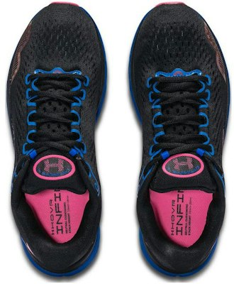 Under Armour HOVR Infinite 4 'Negro Azul Rosa' 3026578-001 Shop Under Armour HOVR Infinite 4 'Negro Azul Rosa' 3026578-001