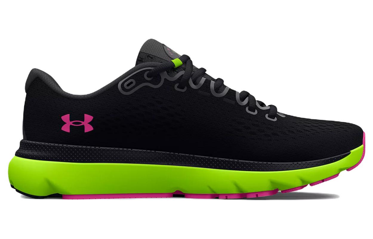 UA HOVR Infinite 4 'Black Green Pink' 圖 2