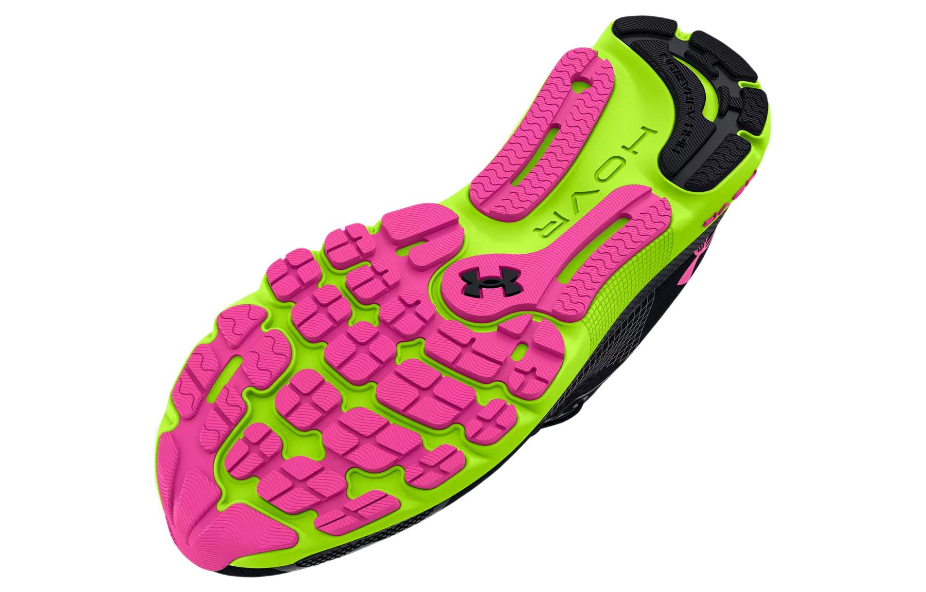 UA HOVR Infinite 4 'Black Green Pink' 圖 5