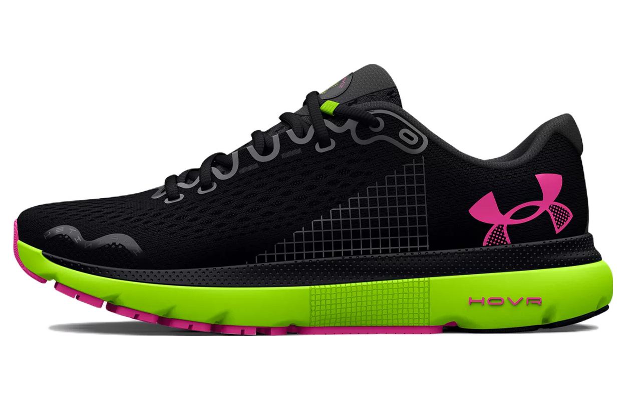 Under Armour HOVR Infinite 4 'Black Green Pink' 3024897-006