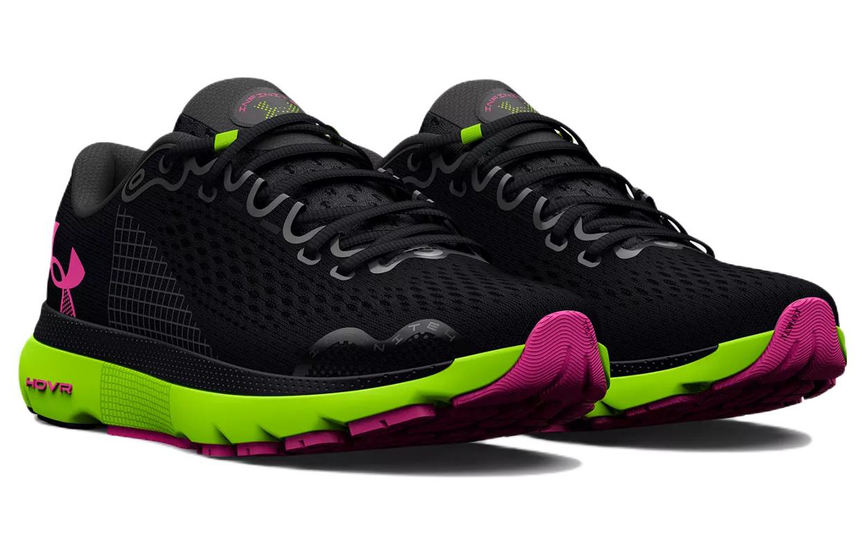 Lookbook Under Armour HOVR Infinite 4 防滑耐磨 低筒 跑步鞋 黑綠