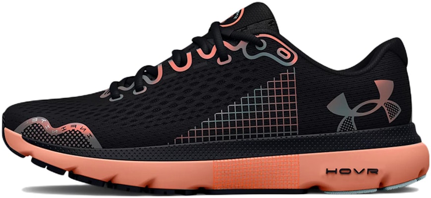Under Armour HOVR Infinite 4 'Hitam Lunar Coral' 3025443-001 Buy Under Armour HOVR Infinite 4 'Hitam Lunar Coral' 3025443-001