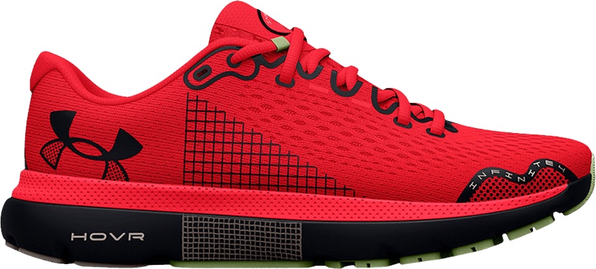 Under armour hovr outlet all red