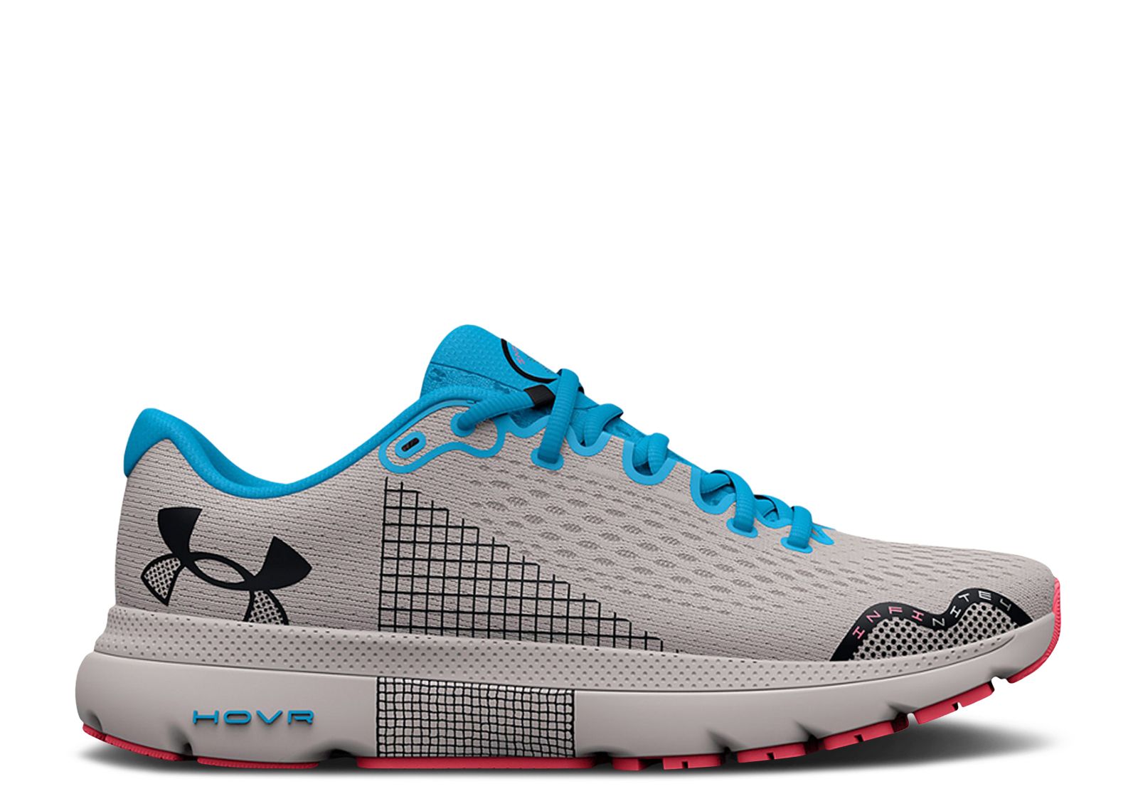 Under Armour HOVR Infinite 4 'Grey Blue Red' 3024897-104