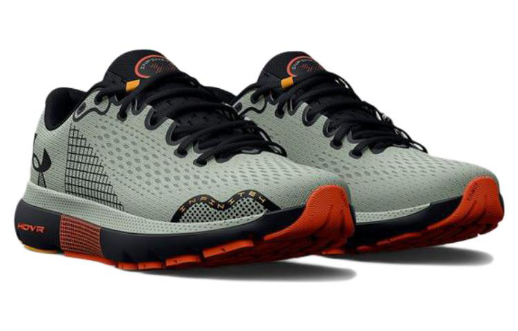 Lookbook Under Armour HOVR Infinite 4 'Hijau Ilusi Oranye' 3024897-300