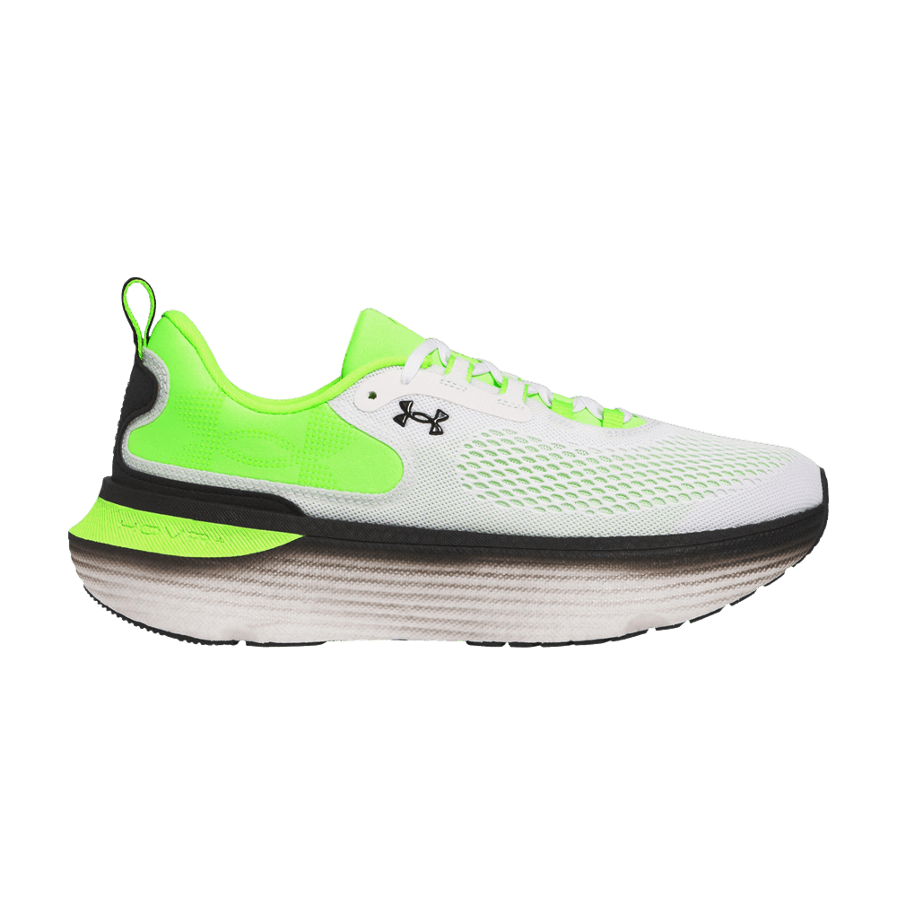 Buy 安德玛 HOVR Infinite Elite 2 '白色荧光绿黑色' 3028169-101