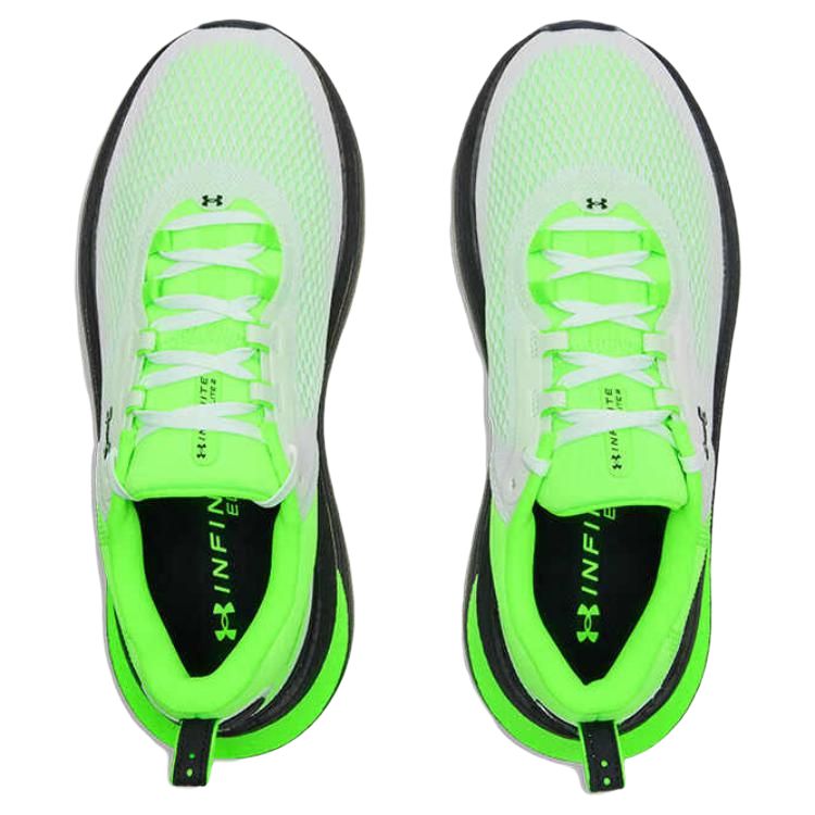 Lookbook Under Armour HOVR Infinite Elite 2 ''Bianco Verde Hyper Nero'' 3028169-101