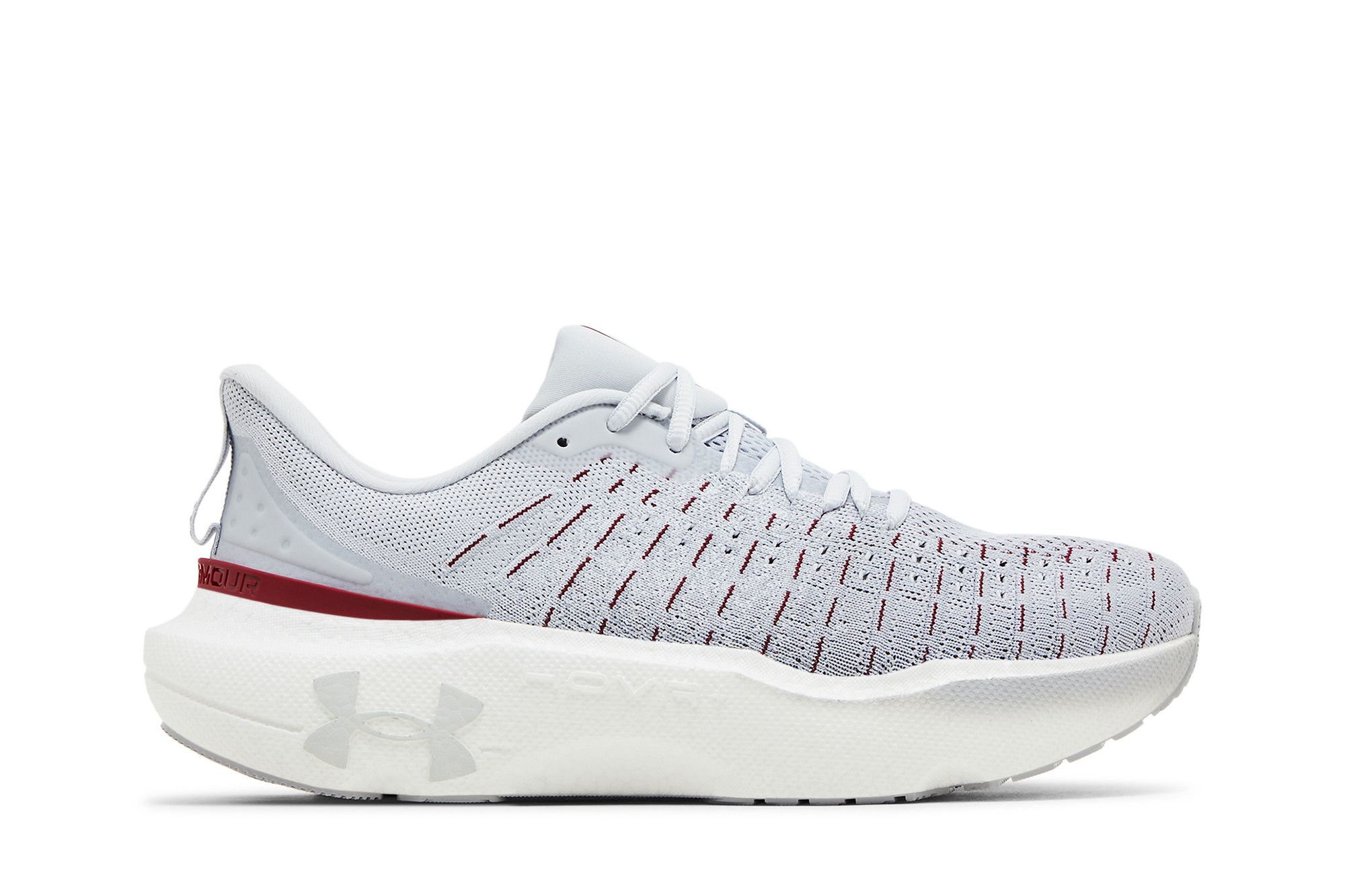 UA HOVR Infinite Elite 'Mod Grey Cardinal'