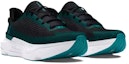 Lookbook Under Armour HOVR Infinite Pro 'Hitam Hydro Teal' Sepatu Lari Pria 3027190-002