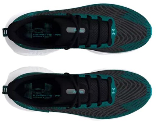 Under Armour HOVR Infinite Pro 'Hitam Hydro Teal' Sepatu Lari Pria 3027190-002 Shop Under Armour HOVR Infinite Pro 'Hitam Hydro Teal' Sepatu Lari Pria 3027190-002