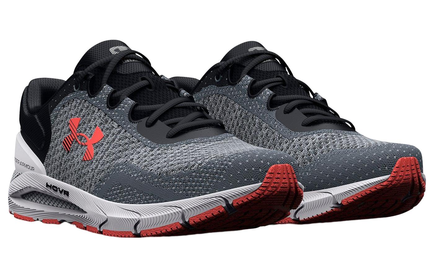 Lookbook Under Armour Hovr Intake 6 ''Staalgrijs Rood'' 3026134-100