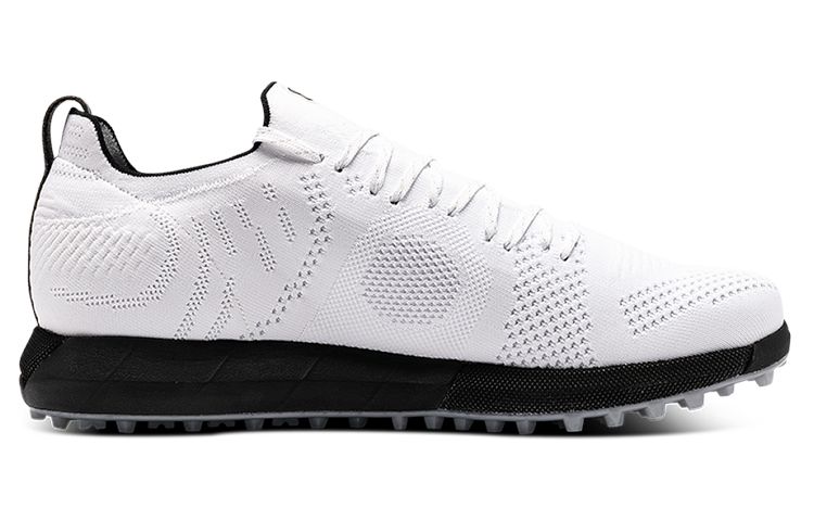 UA HOVR Knit Lace Sports Shoes White/Black 圖 2