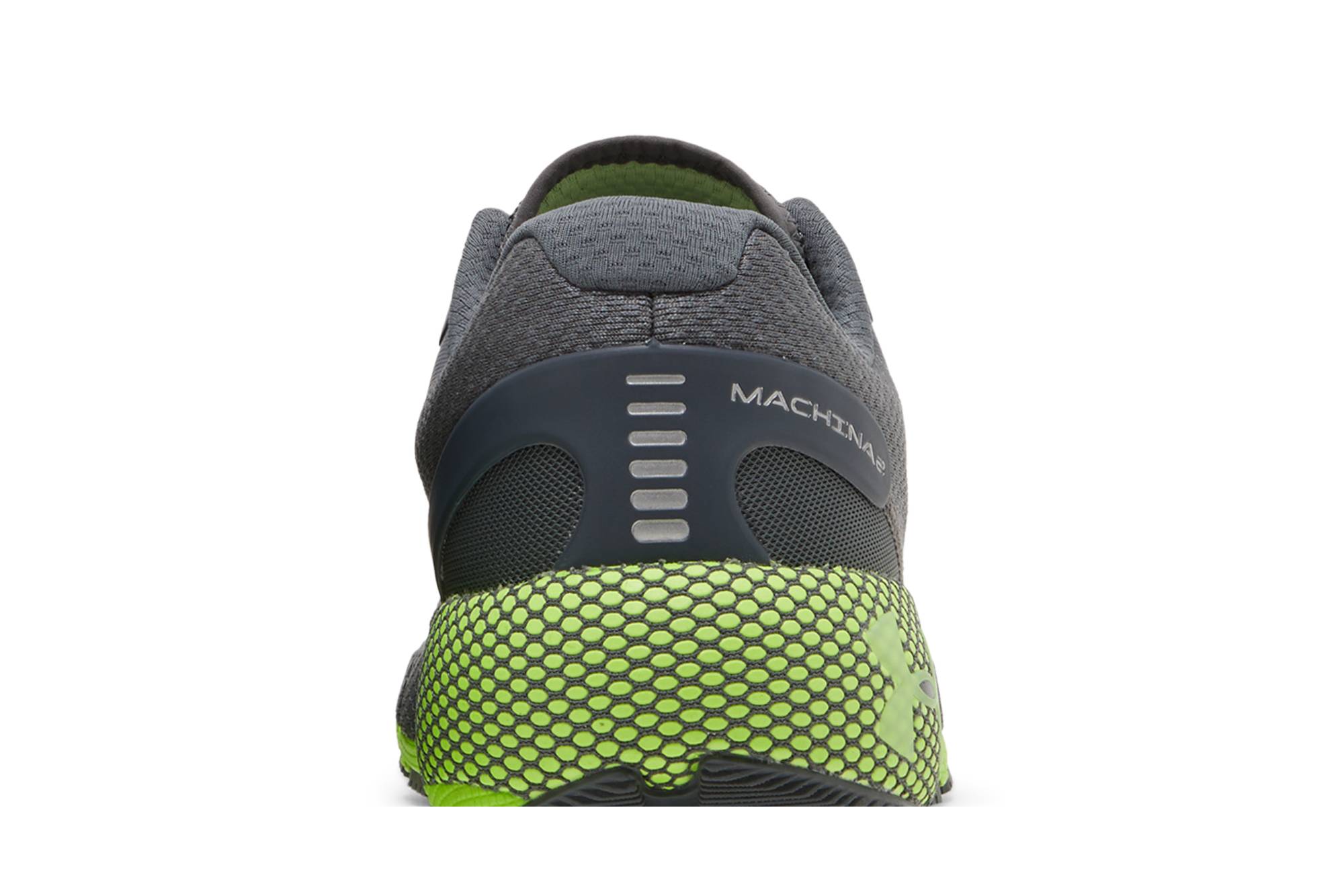 UA HOVR Machina 2 'Pitch Grey Hyper Green' 圖 7
