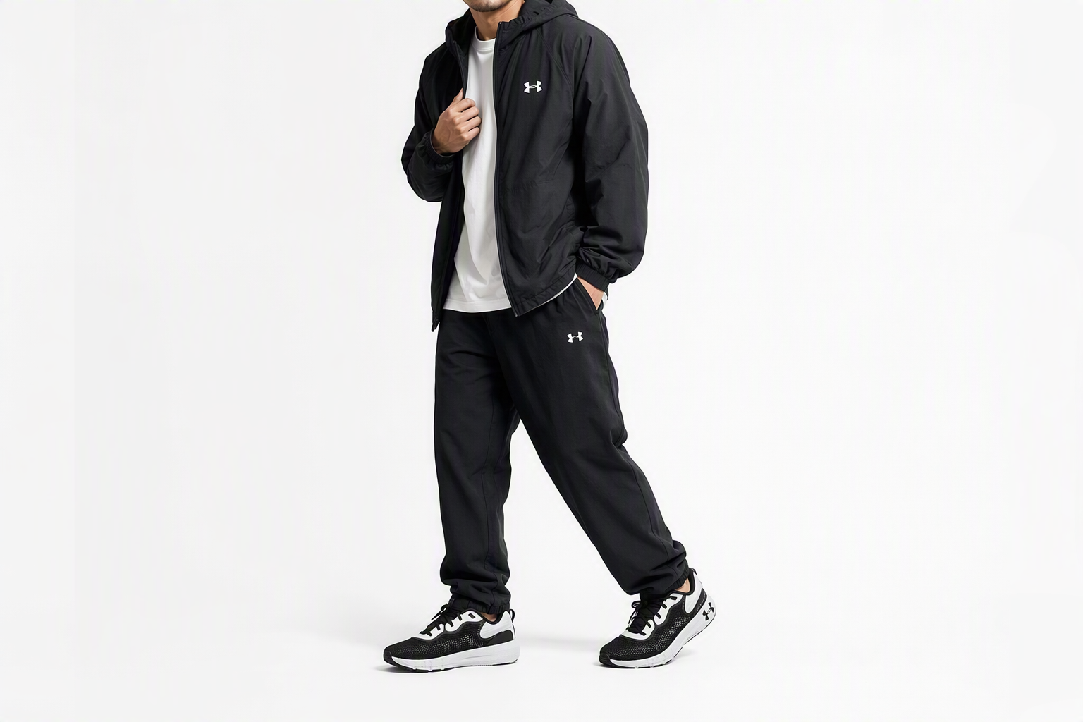 Order Under Armour HOVR Machina 2 SE 'Hitam Putih' 3024738-001