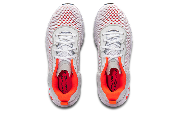 Lookbook UAホバーマキナ2 SE 白オレンジ 3024738-101