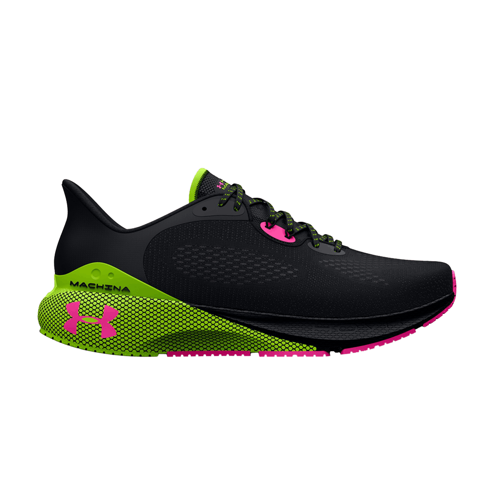 Buy 安德玛 HOVR Machina 3 '黑酸橙冲击' 3024899-005