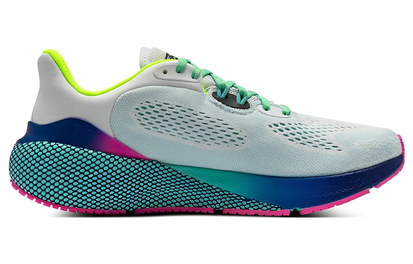 Order Under Armour HOVR Machina 3 Clone Kasut Lari 'Kelabu Aqua Multi' 3026497--100