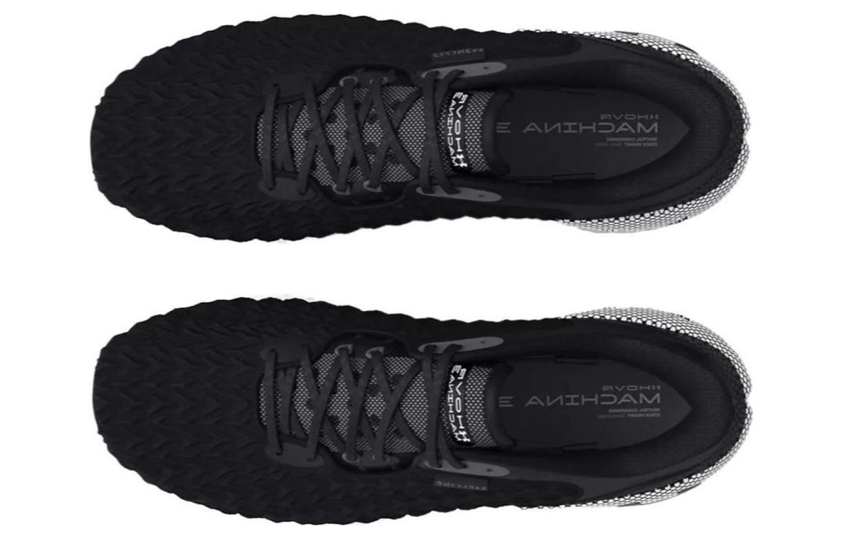 Lookbook Under Armour HOVR Machina 3 Clone 'Negro Blanco' 3026729-003