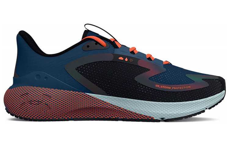 Order Under Armour HOVR Machina 3 Storm 'Biru Petrol Jingga' 3025797-001