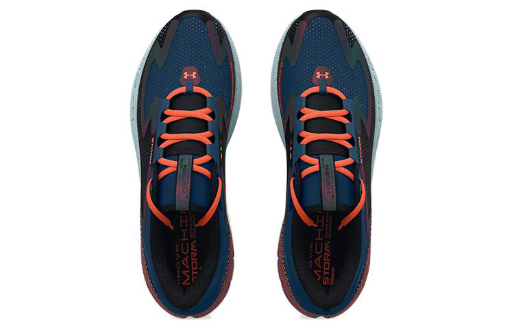 Lookbook Under Armour HOVR Machina 3 Storm 'Biru Petrol Jingga' 3025797-001