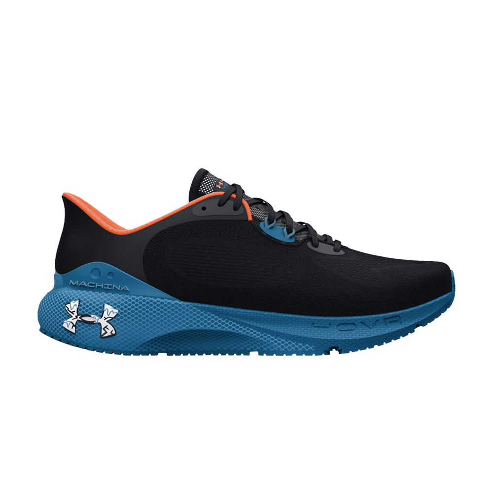 Buy 安德瑪 HOVR Machina Inclement 舒適 休閒 耐磨透氣 低幫 跑步鞋 男款 黑藍