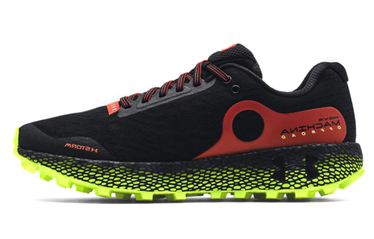 UA HOVR Machina Off Road 'Black High-Vis Yellow'