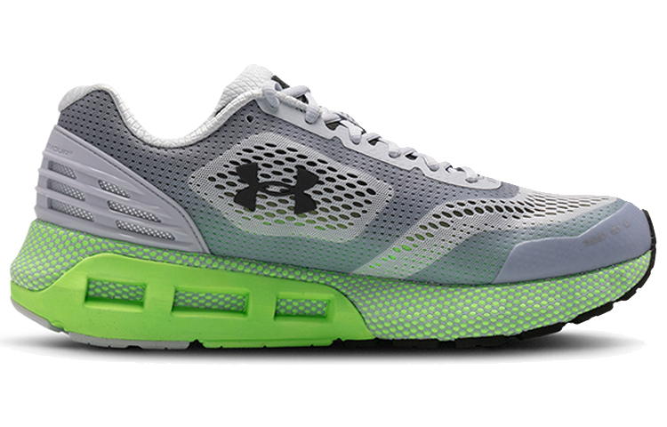 Order Under Armour HOVR Mega 1 芯片舒適運動 防滑 低幫 跑步鞋 男款 灰綠