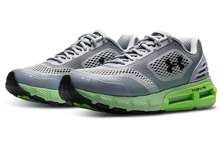 Purchase Under Armour HOVR Mega 1 芯片舒適運動 防滑 低幫 跑步鞋 男款 灰綠