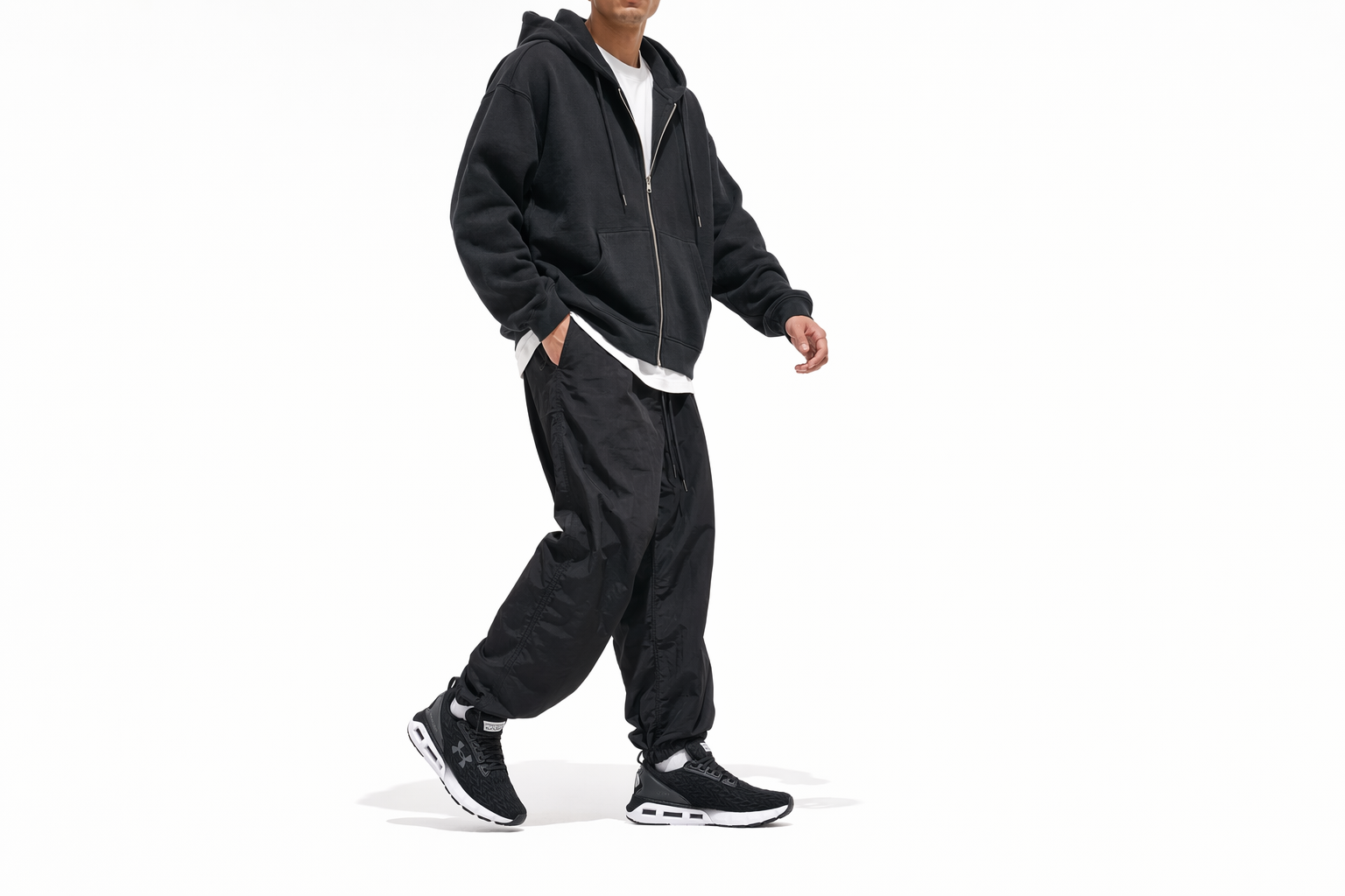 Order Under Armour HOVR Mega 2 'Black White' 3025472-001