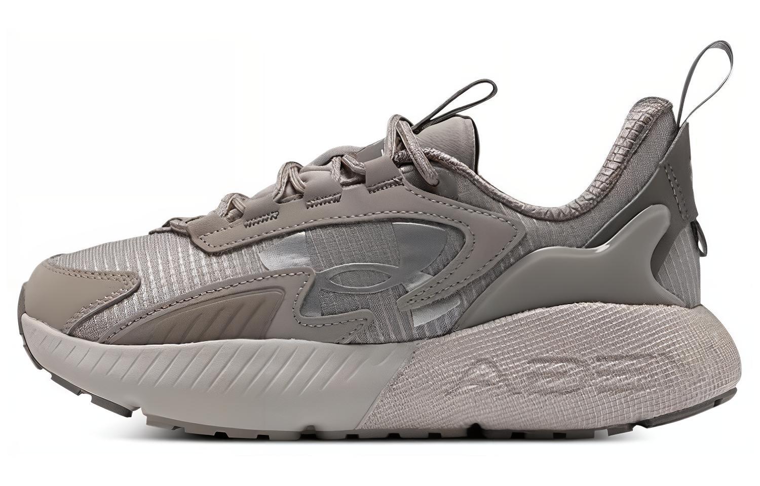 Under Armour HOVR Mega 2 Gray Low-Top Running Shoes Casual Comfort 3026629-200