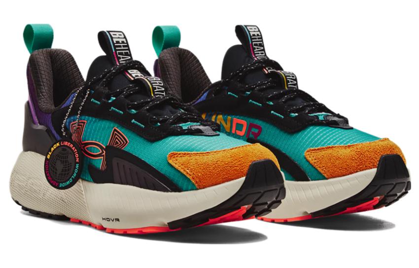 Lookbook Under Armour HOVR Mega 2 MVMNT ''Black History Month'' Schwarz History Schuhe 3026954-500