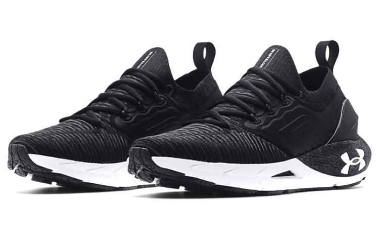 Lookbook 安德瑪 HOVR Phantom 2 IntelliKnit '黑色噴射灰' 3024154-003